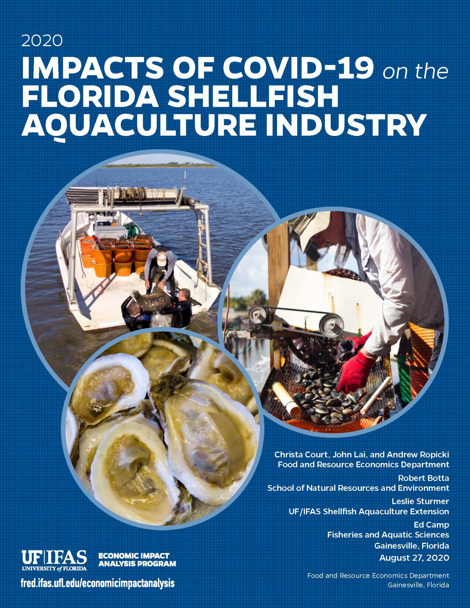 Impacts of COVID19 on the Florida Shellfish Aquaculture Industry